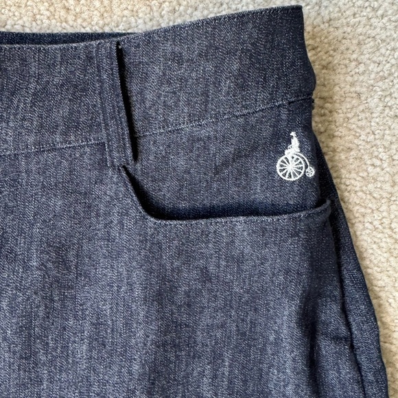 Beanpole Golf Asymmetric Skort Denim Pockets South Korea Brand Small Rare! - Picture 2 of 10